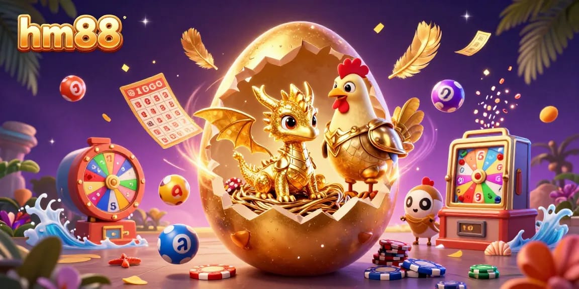 Experience thrilling wins at hm88 with golden elements, dynamic games, and vibrant lottery action.