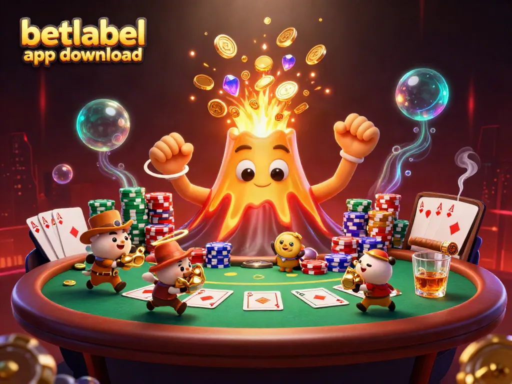 Experience the excitement of BetLabel app download with vibrant casino themes and dynamic gaming elements.