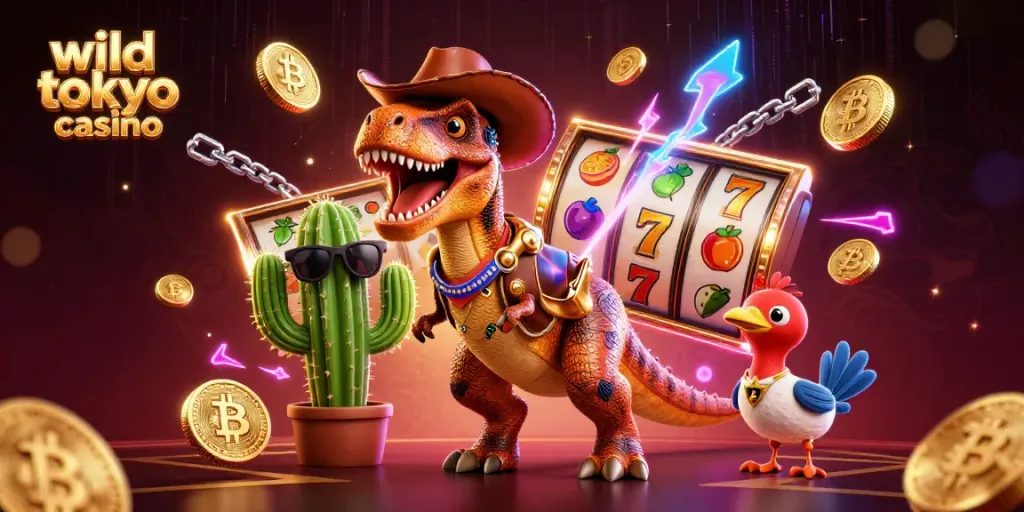Play interactive games at wild tokyo casino with vibrant 3D characters and engaging visuals.