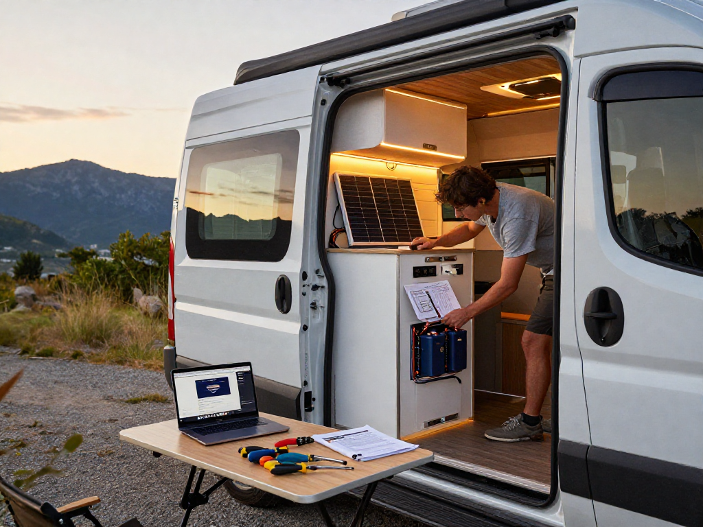 Upgrading campervan electrics for efficient living with Rokok88 RTP support