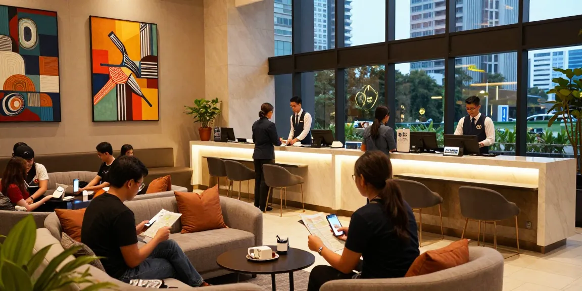 Experience comfort and style at ROKOK88 Hotel Jakarta Pusat with welcoming atmosphere and modern amenities.