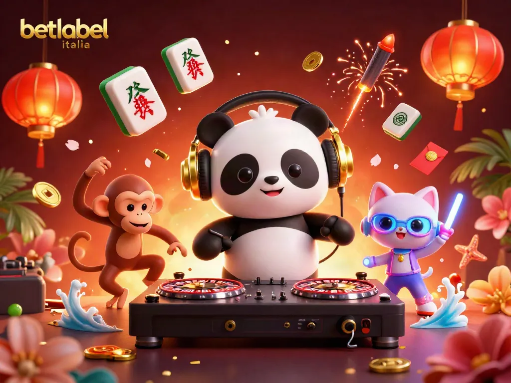 Join the fun at betlabel italia with vibrant characters and exciting casino elements.